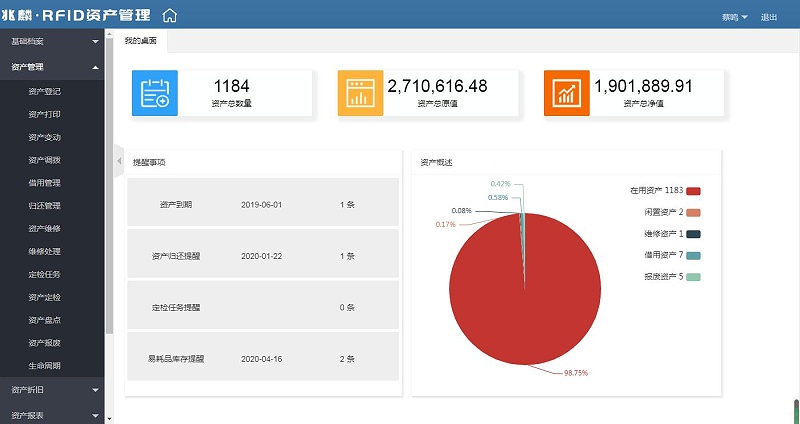 RFID學校固定資產管理系統
